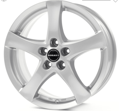 ALU Winterkompletträder Continental<br>Auf Felge Borbet F silber<br>215/60 R16 99H<br>999,00 EUR