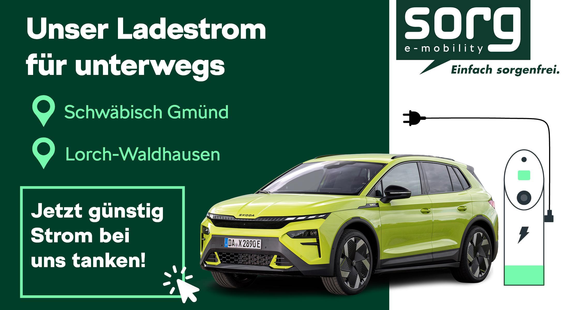 E-Mobilität bei Autohaus Sorg