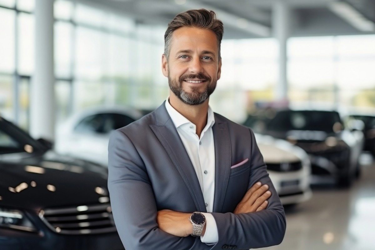 Ein Serviceberater im Autohaus