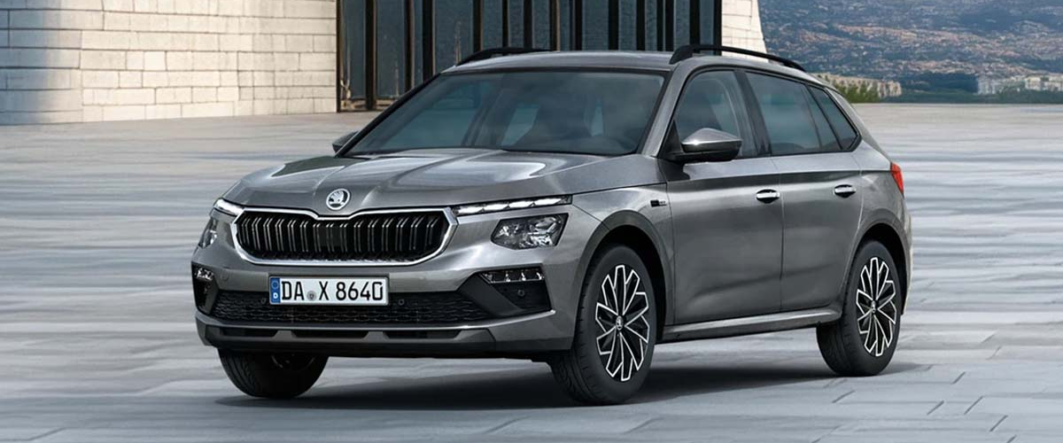 zu sehen: Skoda Kamiq in grau