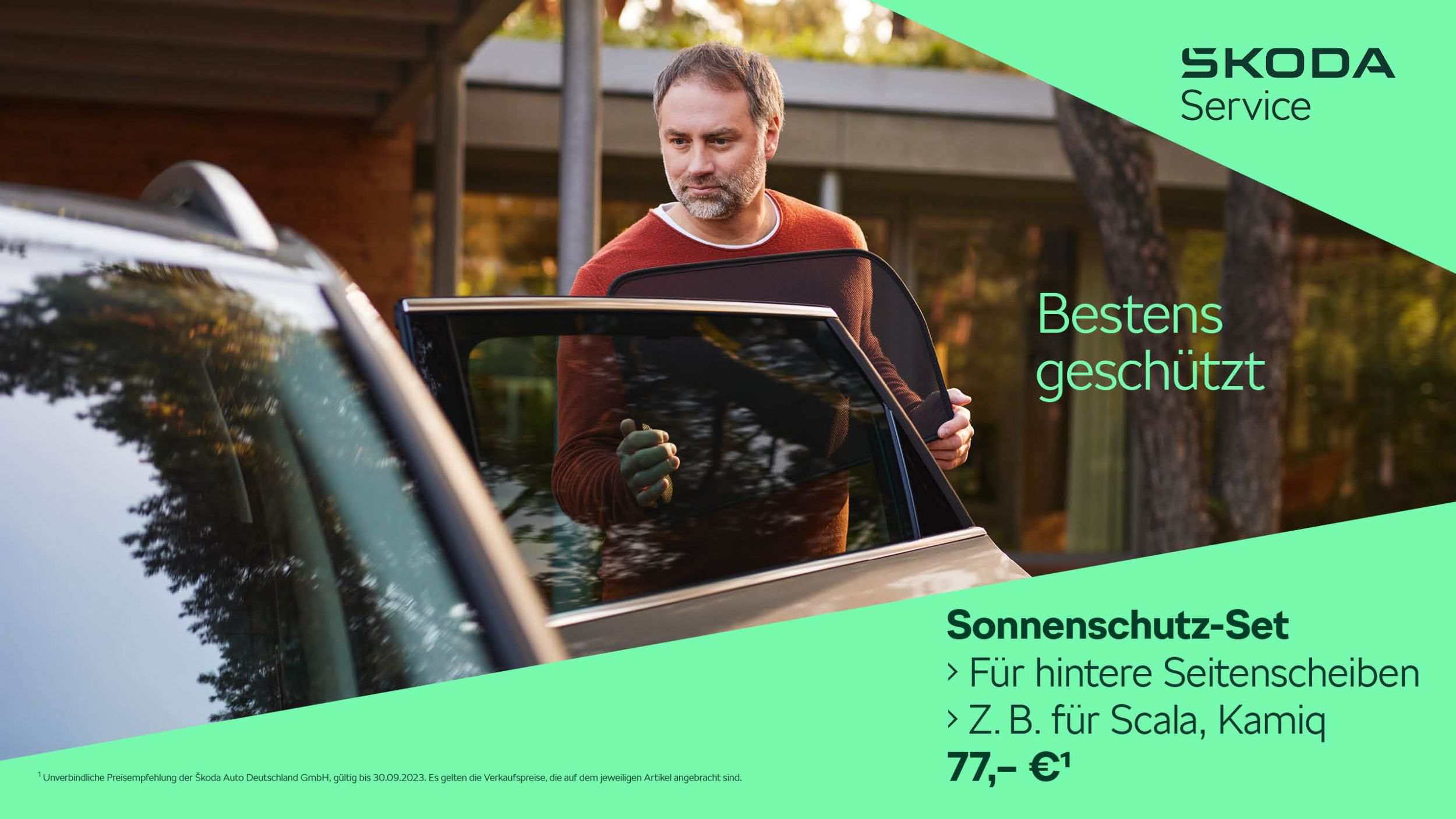 Škoda Service im Sommer