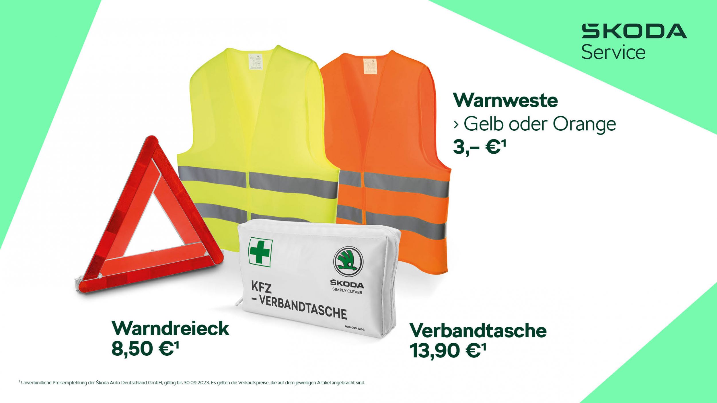 Škoda Service im Sommer