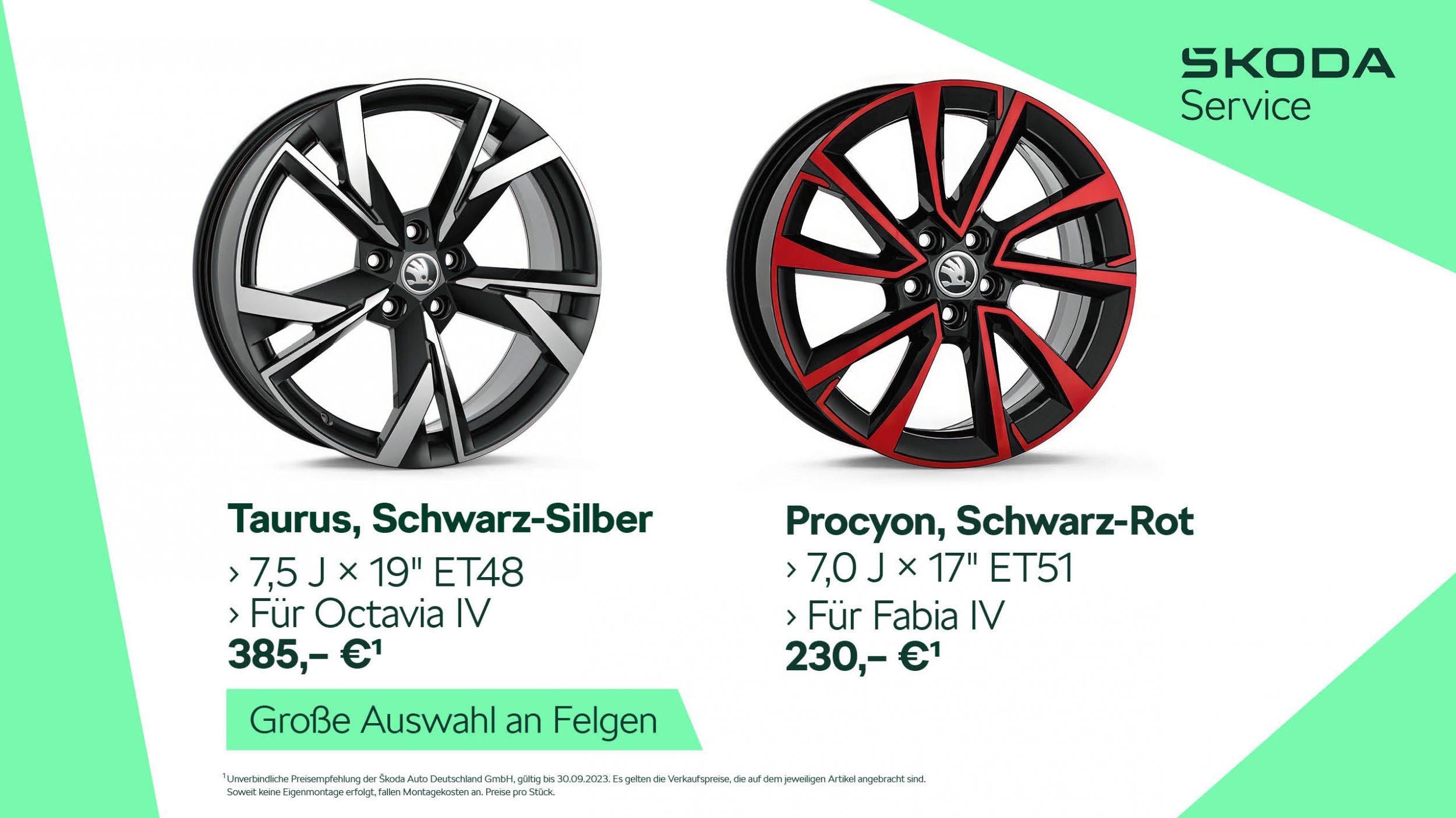 Škoda Service im Sommer