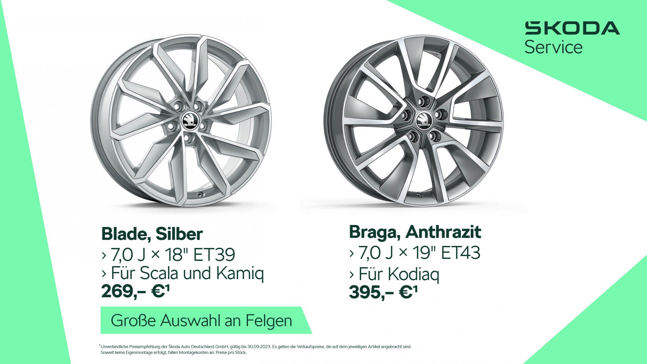 Škoda Service im Sommer