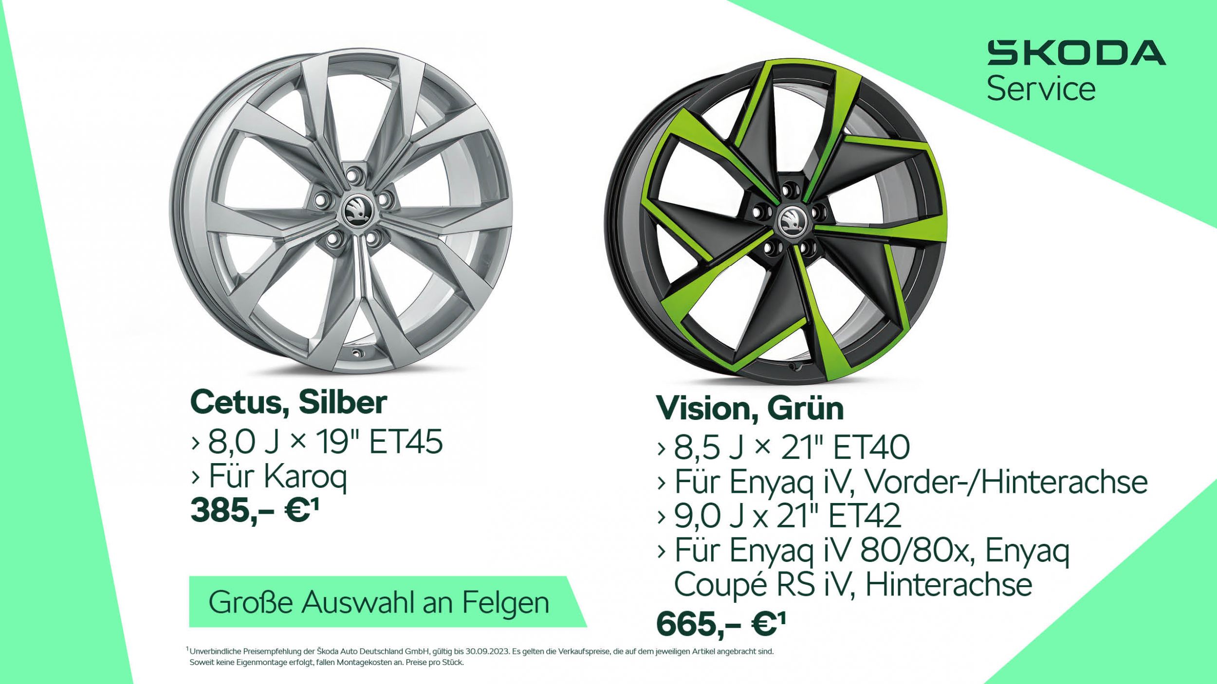 Škoda Service im Sommer