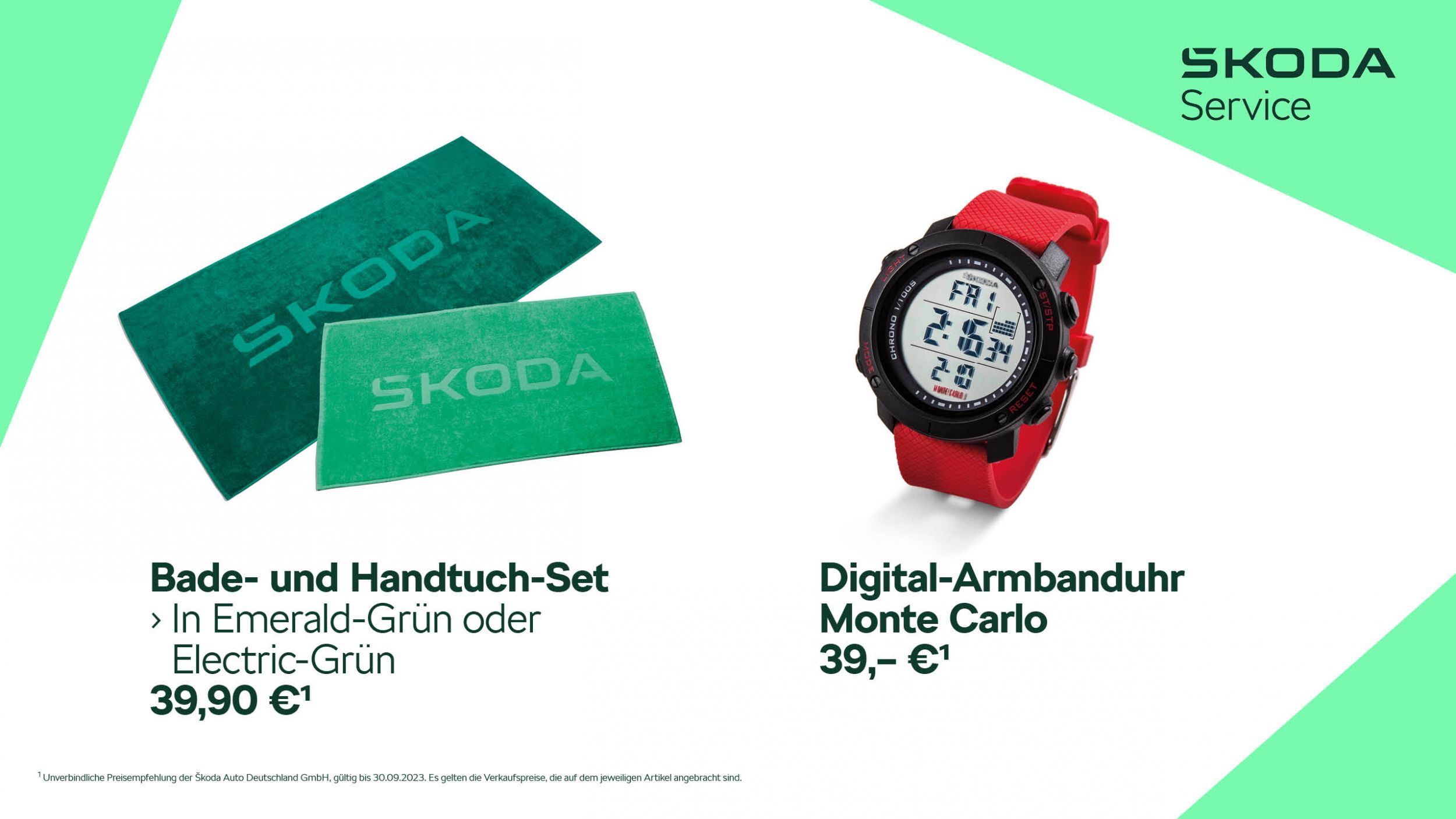 Škoda Service im Sommer