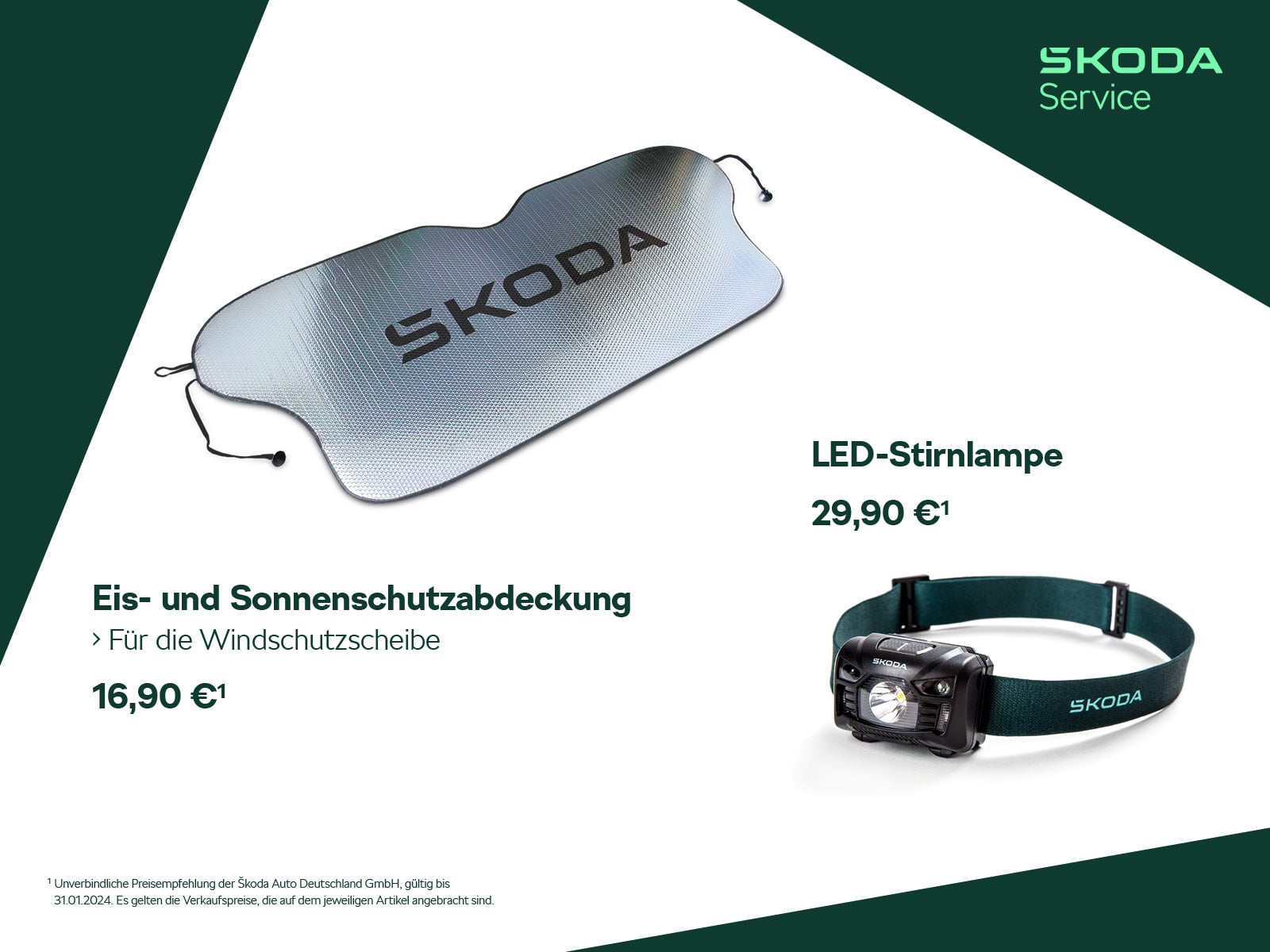 Škoda Zubehör für Winterservice bei [FIRMA_SHORT]