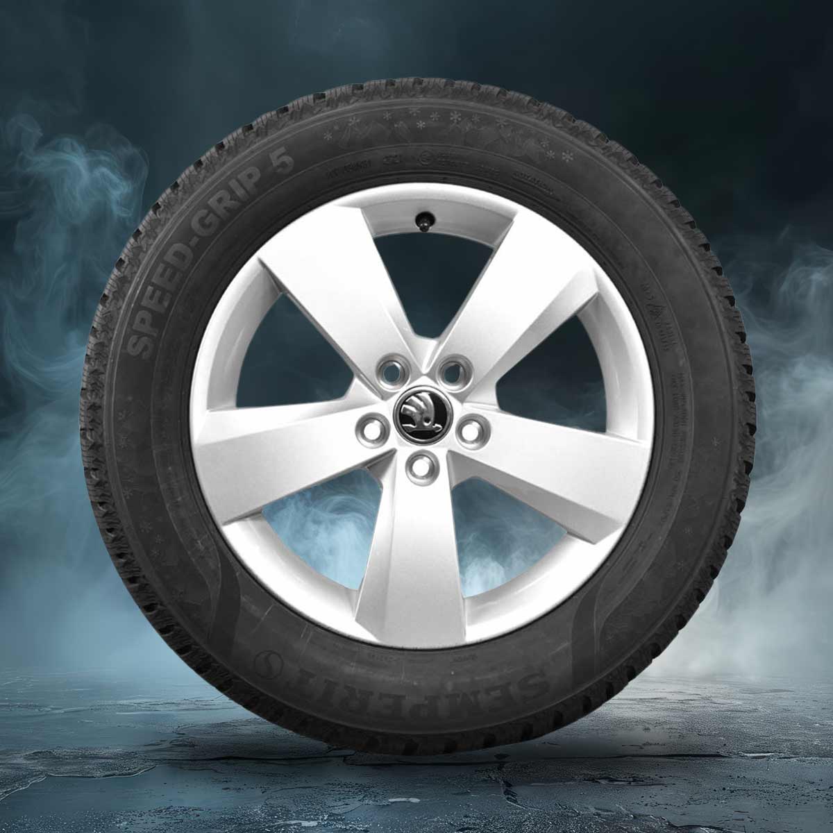 zu sehen: Winterkomplettrad Kamiq / Scala