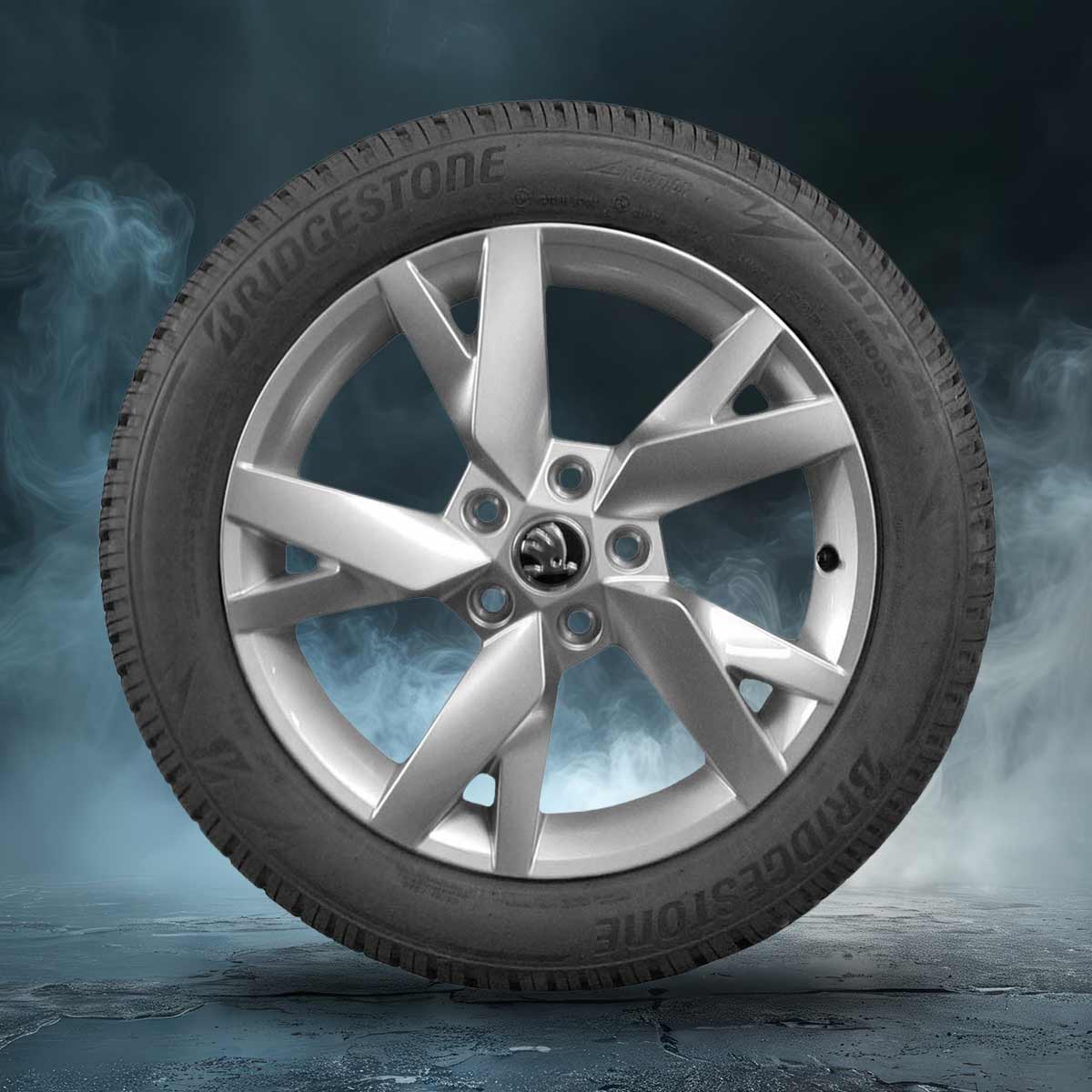 zu sehen: Winterkomplettrad Octavia