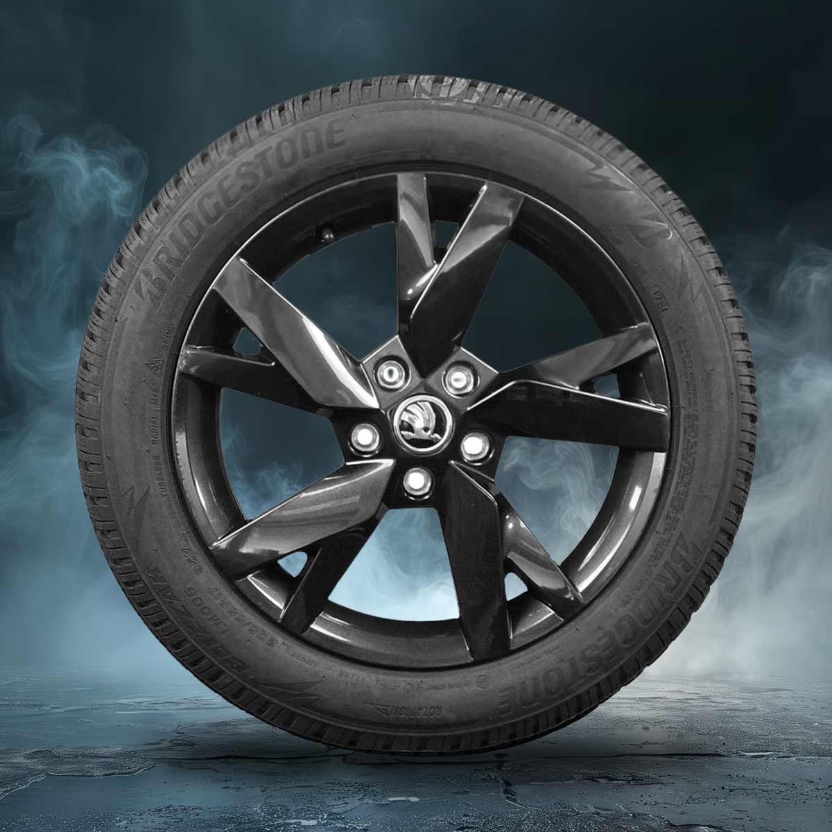 zu sehen: Winterkomplettrad für Octavia