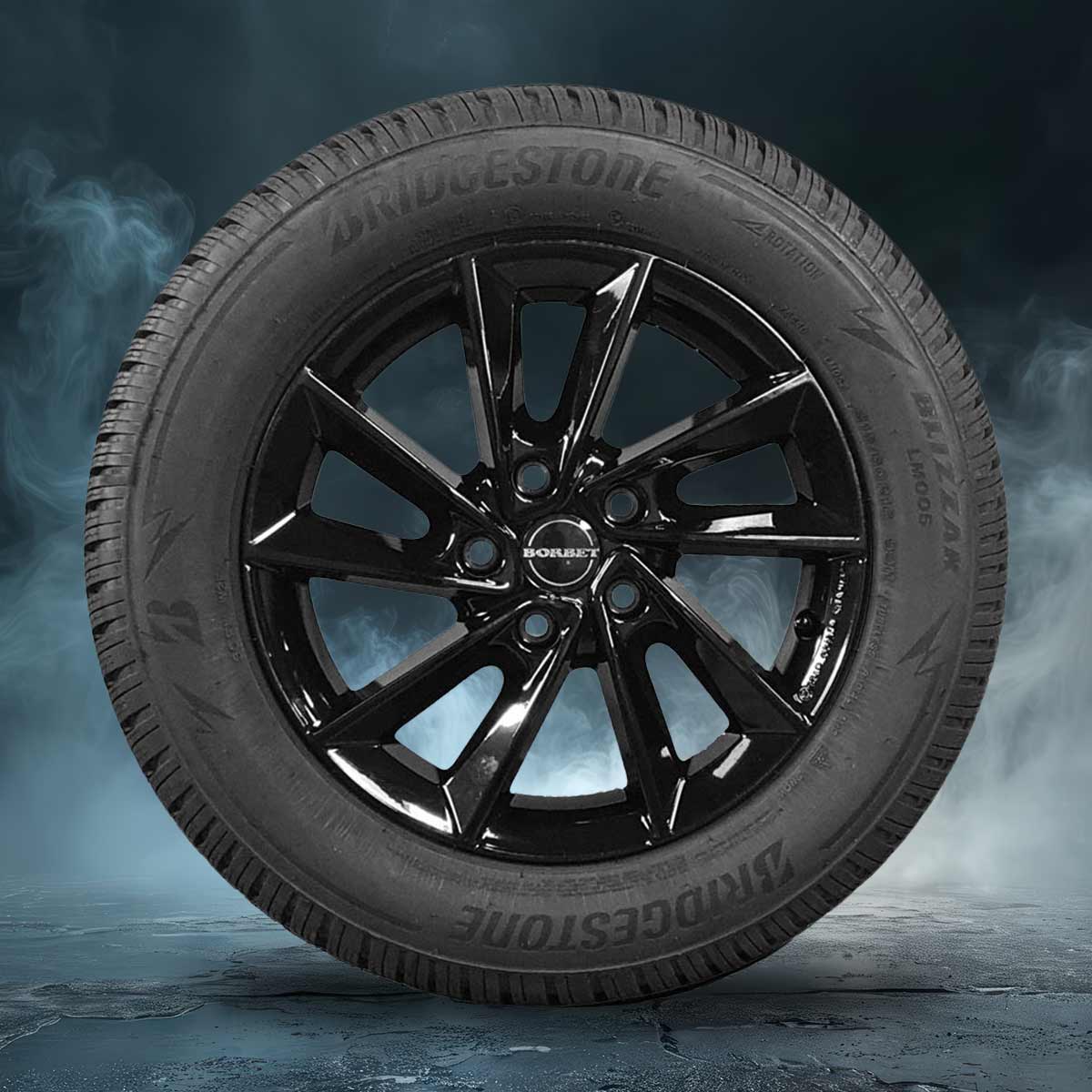 zu sehen: Winterkomplettrad Karoq