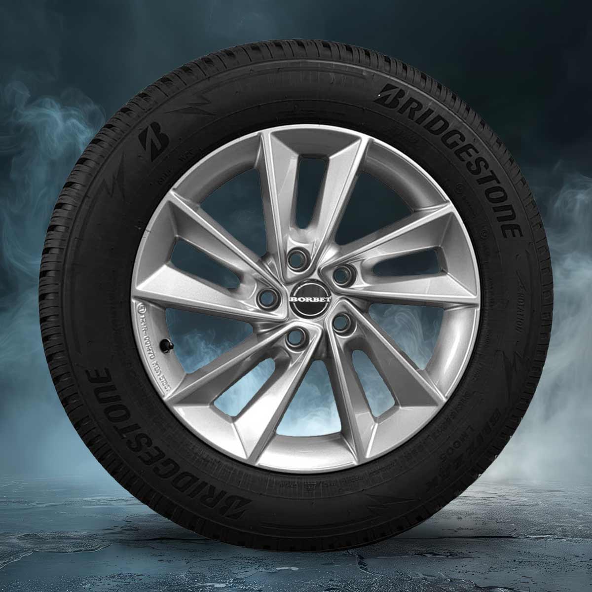 zu sehen: Winterkomplettrad Karoq