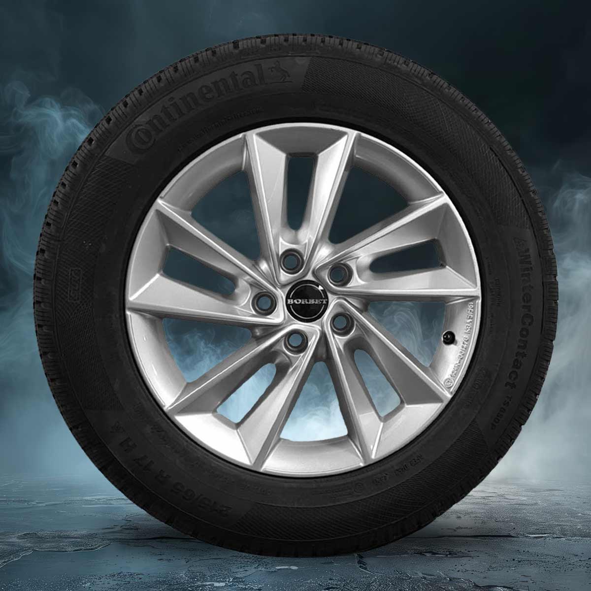 zu sehen: Winterkomplettrad Kamiq / Scala